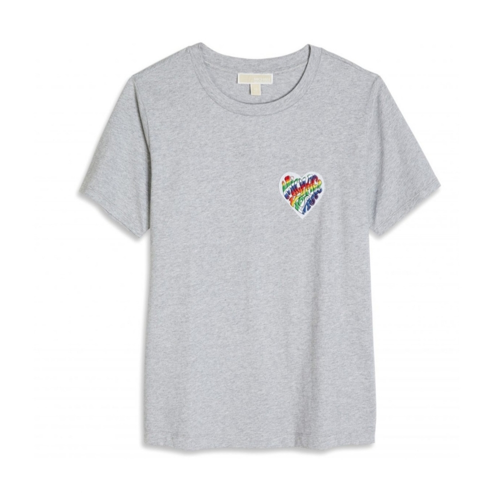 Michael Kors PRIDE Rainbow Badge Organic Cotton
